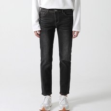 PLAYS 男士彈力腰圍抓皺水洗丹寧褲