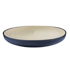 PETSMON 貓咪舒適躺臥EVA圓形貓抓板 50 x 6 cm, 1個, 黑色