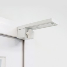 Kamsungnamja 免釘窗簾無痕掛勾 雙軌用 11.6 x 3.6cm, 2個, 白色