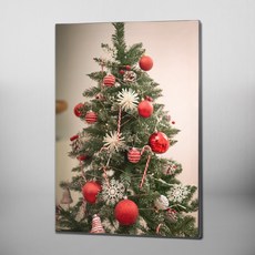 RYMD 聖誕快樂樹海報 + 邊框畫框, 黑色