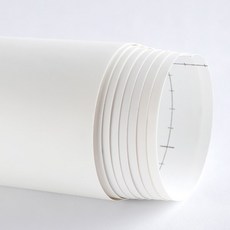 SHEETMORI 單色霧面塗層貼紙 MC01, 奶油白