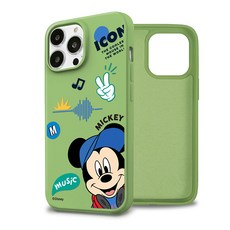 디즈니 미키와 친구들3 소프트 컬러 젤리 휴대폰 케이스