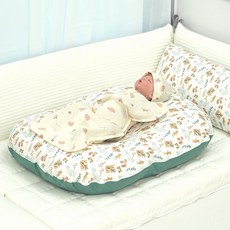 KICH Mellow& 嬰幼兒用防逆流枕, 玩具(綠色)