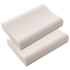 頂級成人乳膠枕 2入 + 枕芯套 2入, 1組