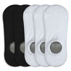 COZY LABEL 男性雙層氣墊運動隱形襪 5雙