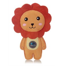 Bean Off House Moussant小狗迷你動物玩具 15*20cm, 獅子, 1個