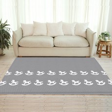 프로비 유아 놀이방매트, 목마 + 리틀세모