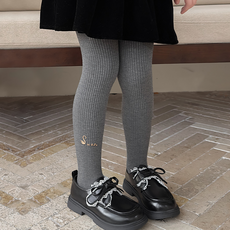 비단길 아동용 메이븐 스완 기모 타이즈