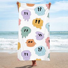 索尼奧 海底世界沙灘墊巾 TYPE30 70 x 150 cm, 1個