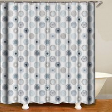 Karis Cuni-Cutie 設計浴室浴簾 A05 120 x 180 公分, 1個