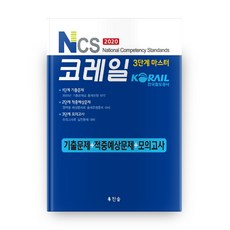 chansolbooks NCS韓國鐵道公社 歷屆試題+命中預測試題+模擬考試(2020)：3階段大師