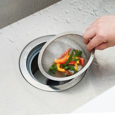 Nature Living 不鏽鋼304 水槽排水口濾網, 1個, 1個