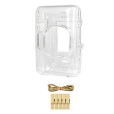 Younsion Instax Mini Replay透明保護殼+木質裝飾, 1套, 單品