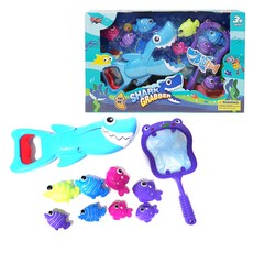 EnO 鯊魚洗澡玩具, 混合顏色