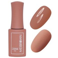 MEIBROWN 彩色美甲凝膠 6ml, M65 卡布奇諾, 1瓶