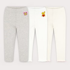HEJMINI 女童款柔軟內搭褲 3種組