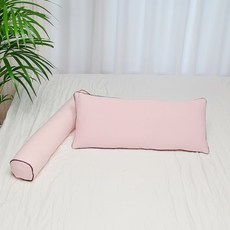 아띠블랑 요루거즈 와이드 아기베개 + 바디필로우 세트, 핑크