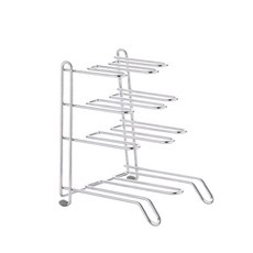 DO FAMILY Prova 煎鍋收納盒, 銀色, 四段