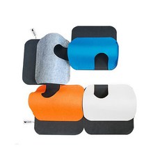 RESPET Cat Breath Sum Play Mat 玩具套組 4 58 x 58cm, 灰色、橙色、藍色、白色, 1套