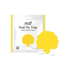 페스트세븐 초파리 리필팩 유인제 5p + 끈끈이 트랩 5p 세트, 1세트