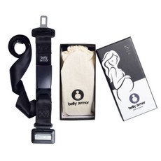 belly armor 孕婦安全帶, 黑色, 1組