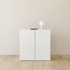 마일드 더 넓은 수납장 800 높은형 방문설치, 화이트