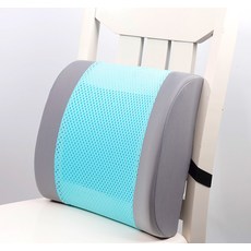 記憶棉核心腰部靠墊, 14 凝膠灰色