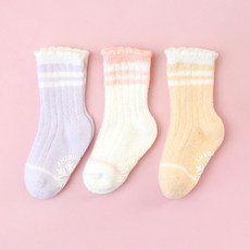 Cocobidorothy 兒童防滑保暖睡眠襪 Sophie 3雙組