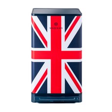 Magic Can Hippo Trash Union Jack 21L, 海軍藍（垃圾桶、踏板）+紅色（內蓋）, 1個