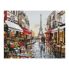 iLovePainting DIY 寶石十字繡套組, 混合色, 1個