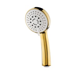 SAMWON COBRA 五段式調節蓮蓬頭, 1個, 金色