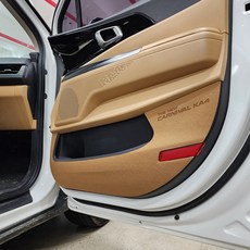 MADLINE 防刮 The New 車門保護蓋, 棕色, The New Carnival KA4 小改款