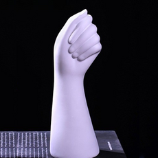 Joinmade 陶瓷室內裝飾手形擺飾花瓶, 白色