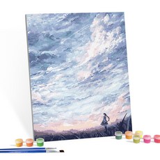 아이러브페인팅 DIY 명화그리기 4050, 유성과 소녀, 1개