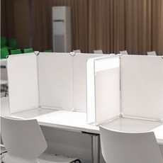 玫瑰路辦公桌隔斷餐廳隔間 35 x 45cm 4p, 單色