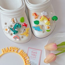 MINGBLEMINGBLE 恐龍樂園 LED 零件鞋飾套組