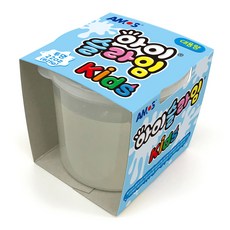 AMOS 阿摩司 兒童史萊姆, 透明, 625g, 1個