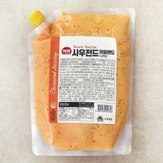 해표 사우전드 아일랜드 드레싱, 2kg, 1개