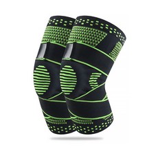 알럽핏 지지밴드 플러스 무릎 보호대, 1세트, 그린