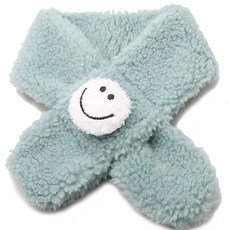 Monsieur 兒童毛絨微笑圍脖