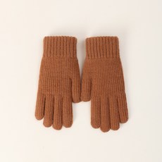 어리플 여성용 방한 스마트폰 터치 털장갑