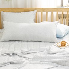 g BEDDING Duralon涼感機能性條紋抱枕, 條紋涼感抱枕 灰色