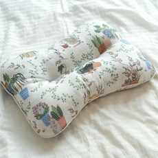 엘림코리아 아동용 빨아쓰는 일체형 낮은 경추베개, 뮤