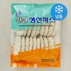 흰살 생선까스 (냉동), 1kg, 1개