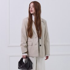 로르서울 여성용 램스킨 투버튼 레더 자켓 KSJK250103