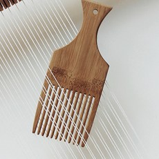 StudioBUNT 竹製編織梳 編織工具, 單一顏色, 1個