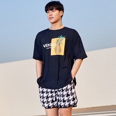 벤디스 남성용 레인드롭 루즈핏 래쉬가드세트