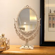 유럽풍 엔틱 탁상거울 라지, 혼합색상