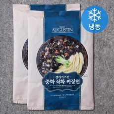 생어거스틴 중화 직화 짜장면 (냉동), 330g, 2개