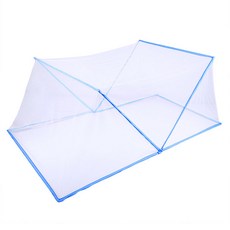 Sunbit 頂罩一體式單鍵蚊帳, 藍色